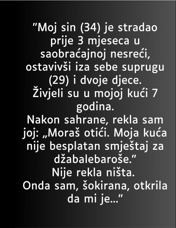 Granice boli i dužnosti: Težak slučaj porodičnih odnosa nakon tragedije