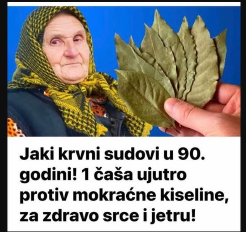 Jaki krvni sudovi u 90. godini! 1 čaša ujutro protiv mokraćne kiseline, za zdravo srce i jetru!