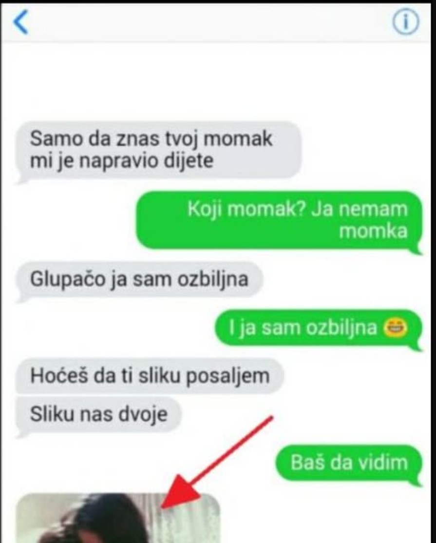 JAVILA MI JE DA JOJ JE MOJ DEČKO NAPRAVIO DIJETE: Kad mi je poslala sliku, SAMO SAM SE SRUŠILA!