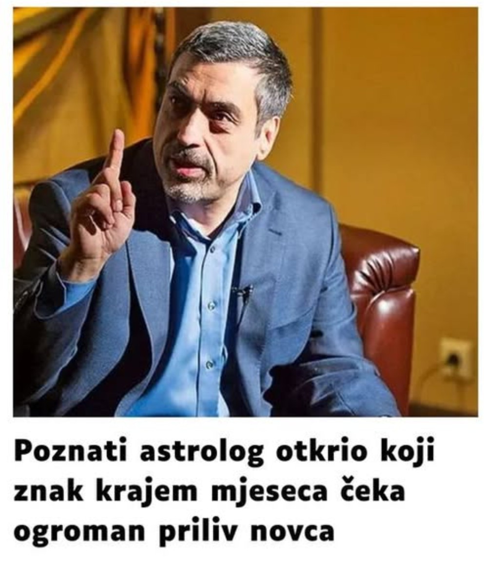 Poznati astrolog otkrio koji znak krajem mjeseca čeka ogroman priliv novca