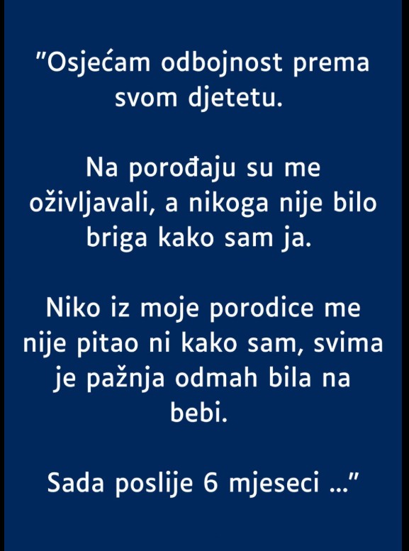 Majčinstvo može biti izuzetno teško: iskrena ispovest jedne majke o postporođajnoj borbi
