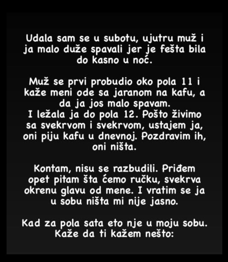 Udala sam se prošle subote: Prvi susret s realnošću bračnog života i zajedničkog doma