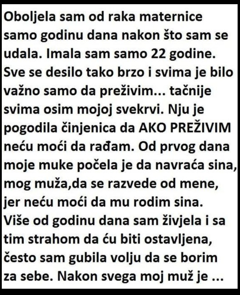 “Moj put kroz bolest, brak i novu nadu”