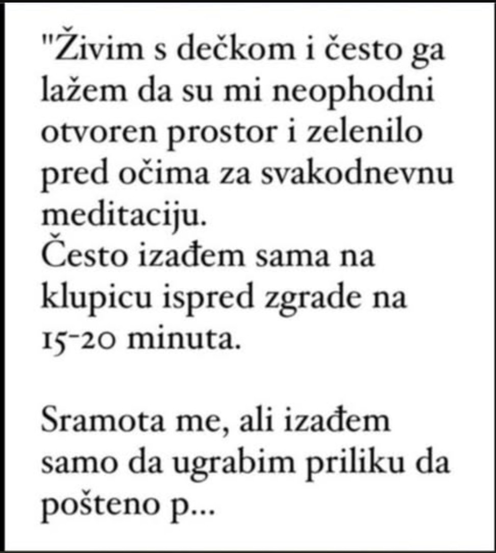 “Živim s dečkom i često ga lažem…”