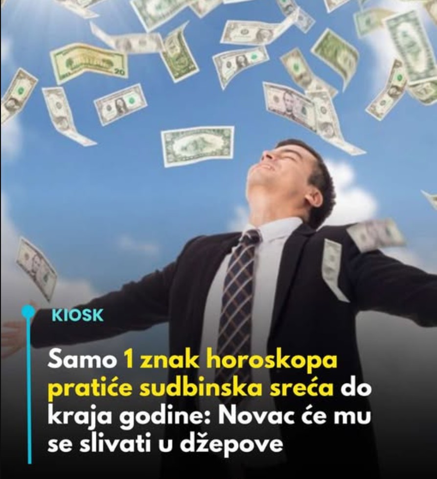 Jedan znak horoskopa pratiće sudbinska sreća do kraja godine: Novac će mu se slivati u džepove