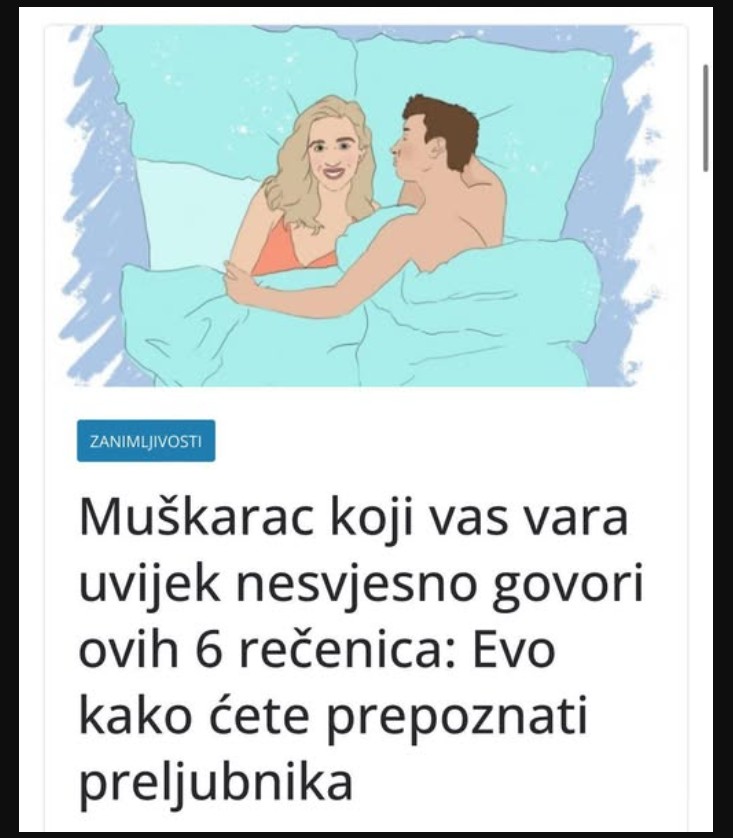 Muškarac koji vas vara uvijek nesvjesno govori ovih 6 rečenica: Evo kako ćete prepoznati preljubnika