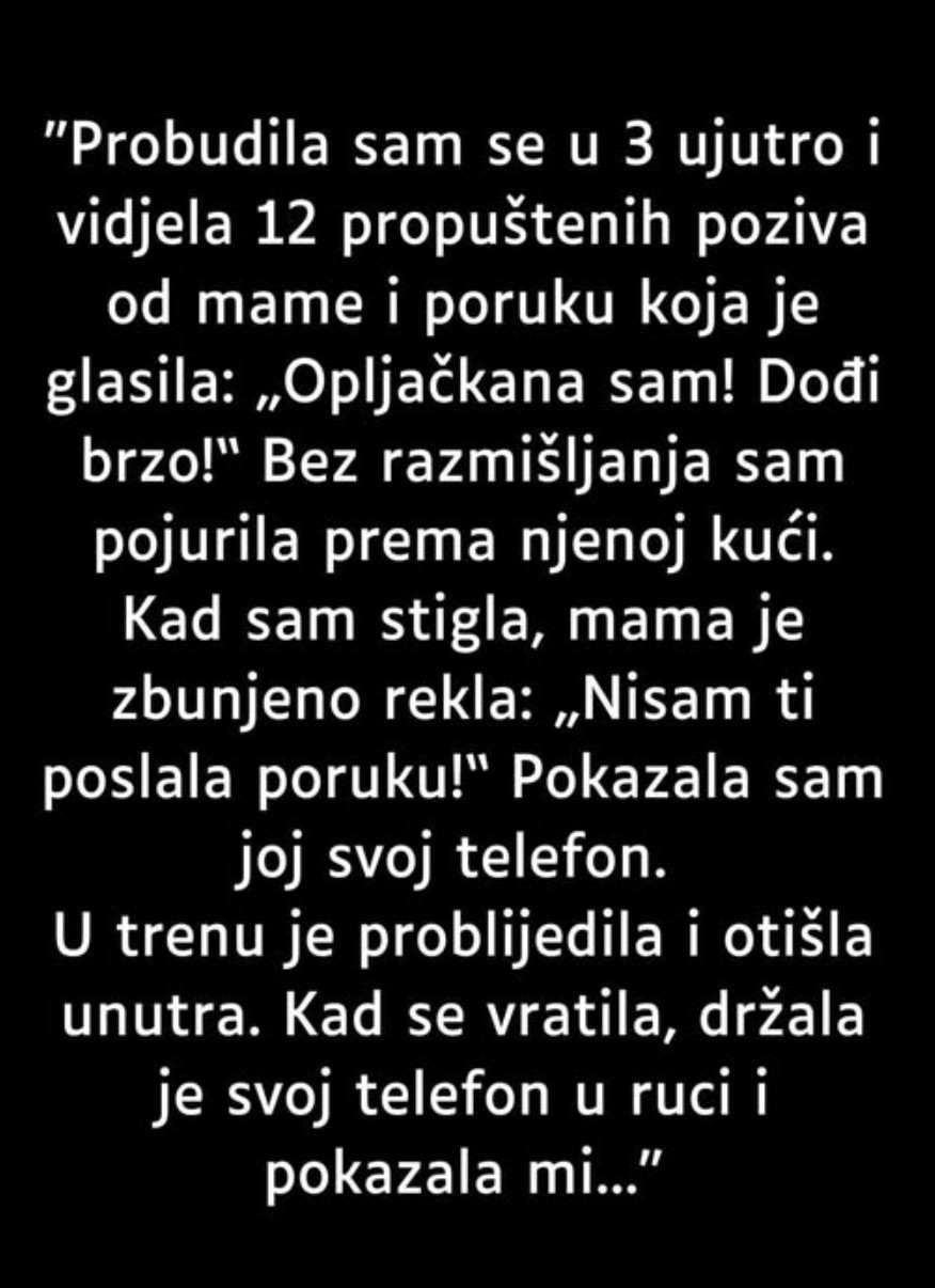 Probudila sam se u 3 ujutro – kako jedna poruka može promeniti osećaj sigurnosti zauvek
