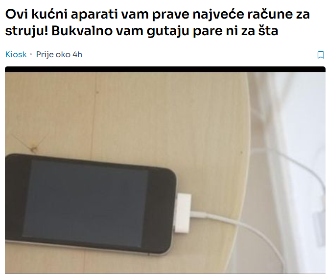 Ovi kućni aparati vam prave najveće račune za struju! Bukvalno vam gutaju pare ni za šta