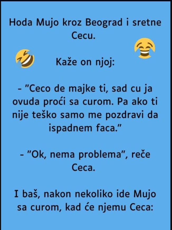 VIC: Mujo sretne Cecu