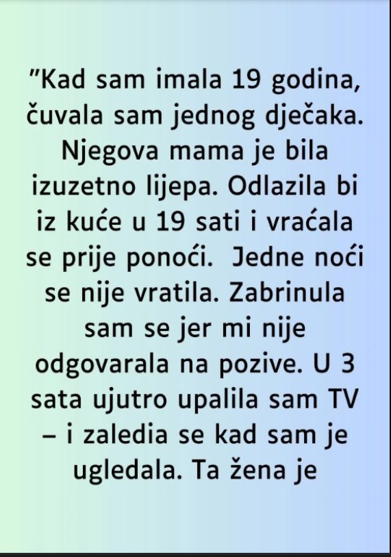 Bila je samo majka koja je tražila ljubav – ali je umalo izgubila sve