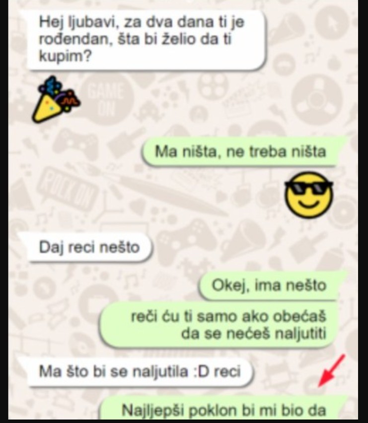 “Pitala sam momka šta želi za rođendan”