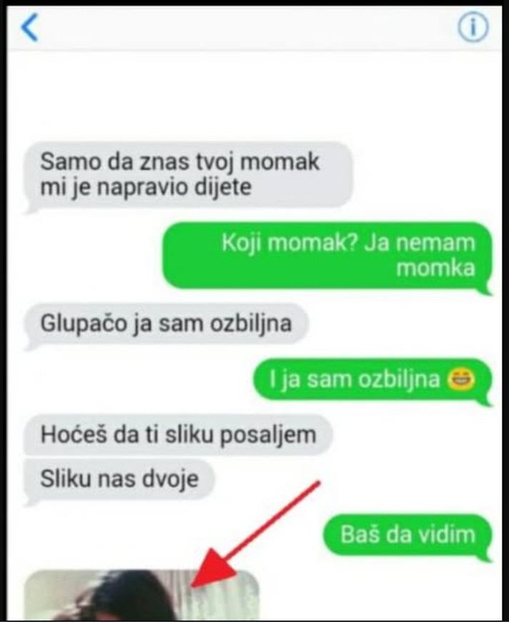 JAVILA MI JE DA JOJ JE MOJ DEČKO NAPRAVIO DIJETE: Kad mi je poslala sliku, SAMO SAM SE SRUŠILA!
