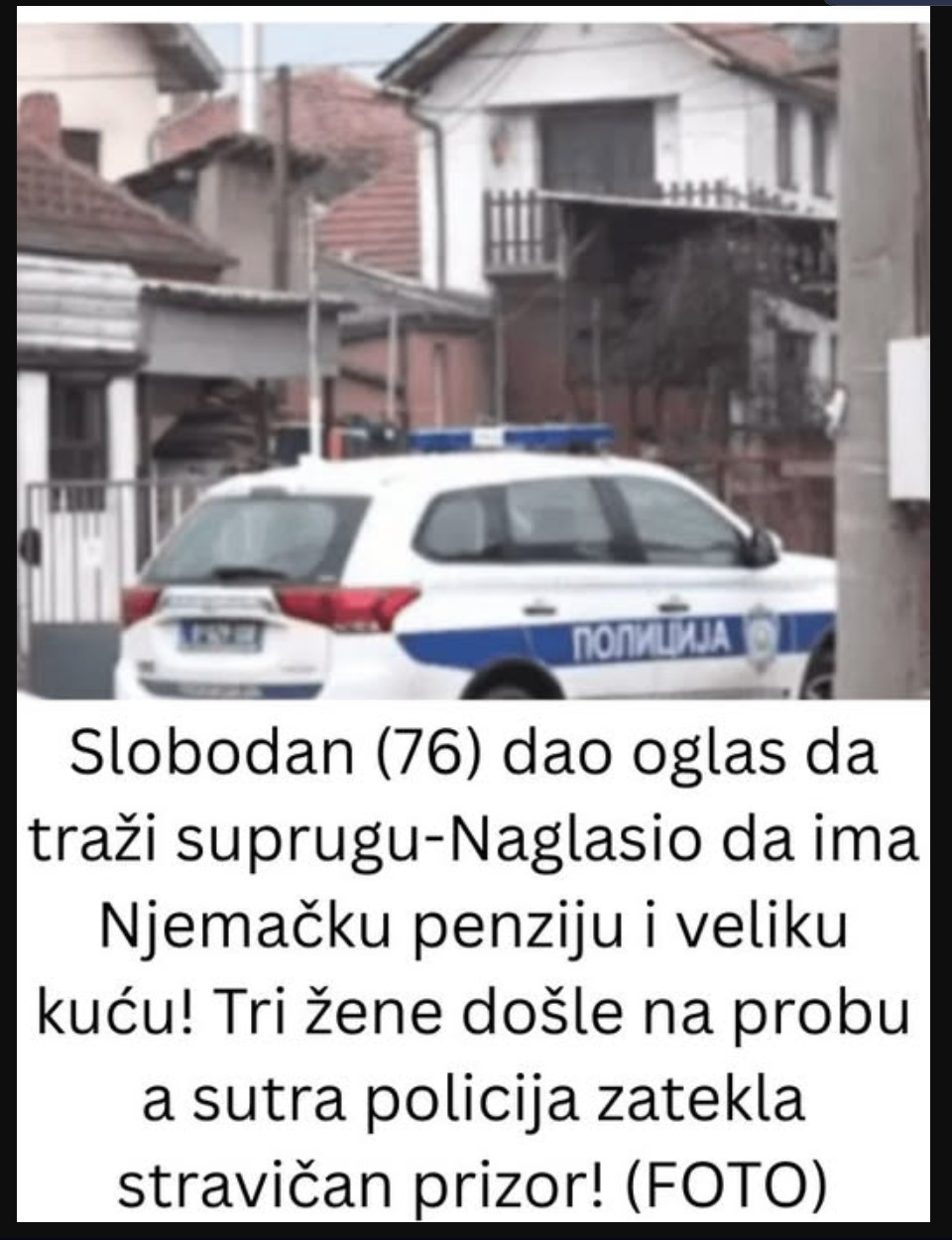 Porazna tragedija usamljenosti: Kako je oglas za životnu pratnju doveo do brutalnog zločina