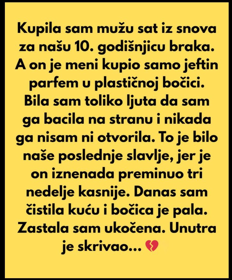 Parfem koji je čuvao tajnu ljubavi: priča o poslednjem poklonu koji je promenio sve