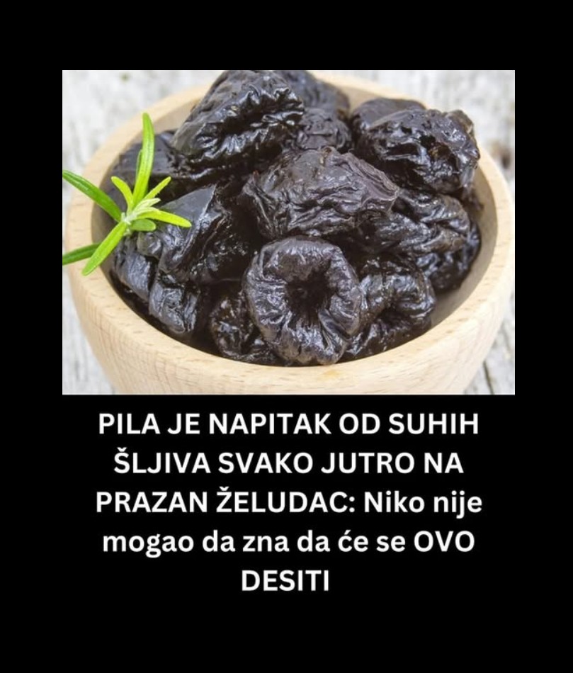 Zdrav i Ukusan Napitak od Suvih Šljiva: Prirodna Podrška Varenju, Energiji i Sitosti