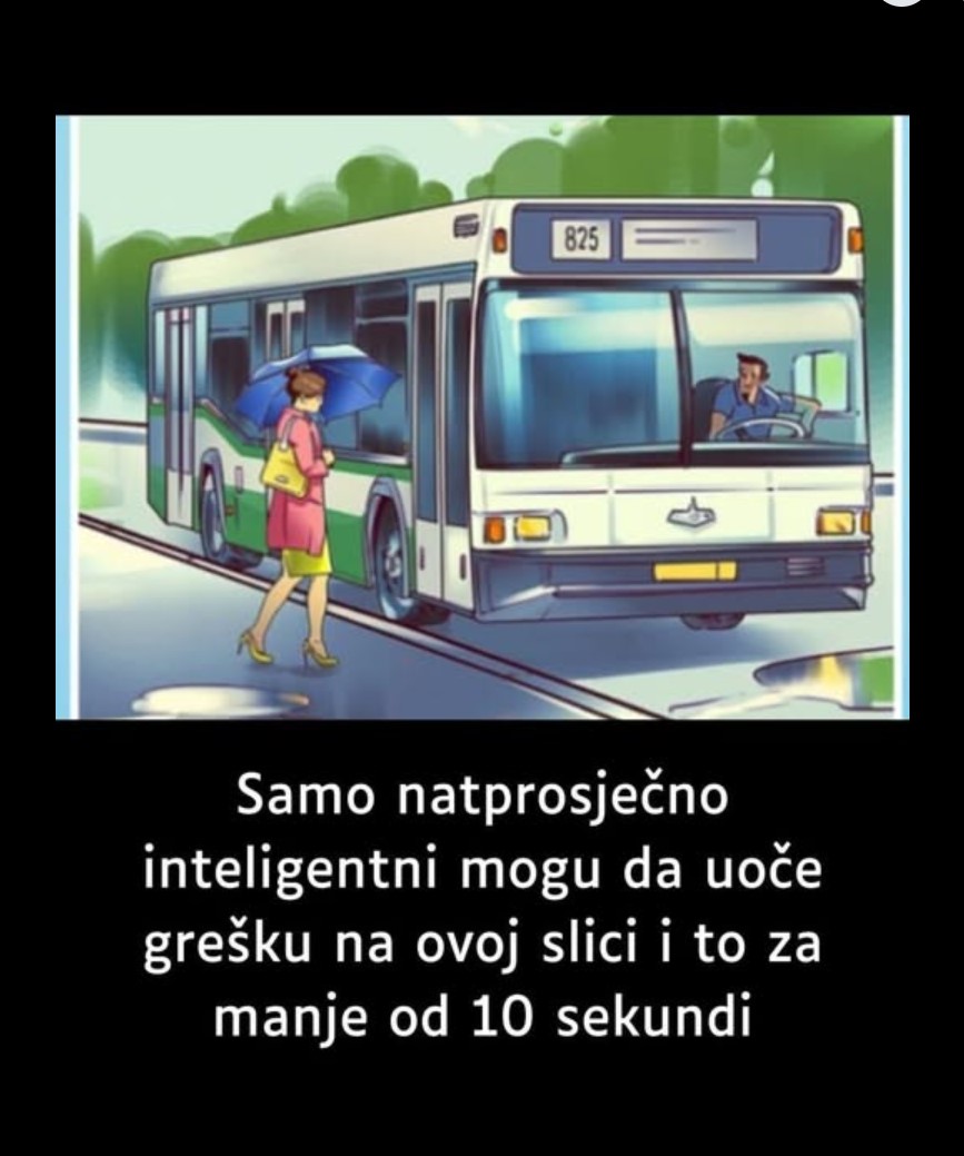 Mozgalica za pažnju: možete li uočiti grešku na slici?