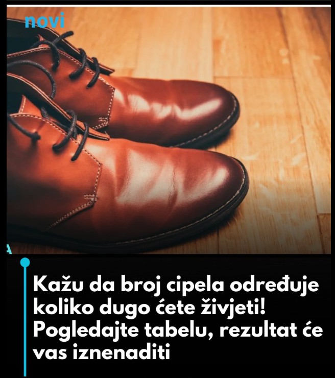 Da li broj cipela otkriva koliko ćete živjeti? Evo šta kaže istraživanje i kako ove podatke tumačiti