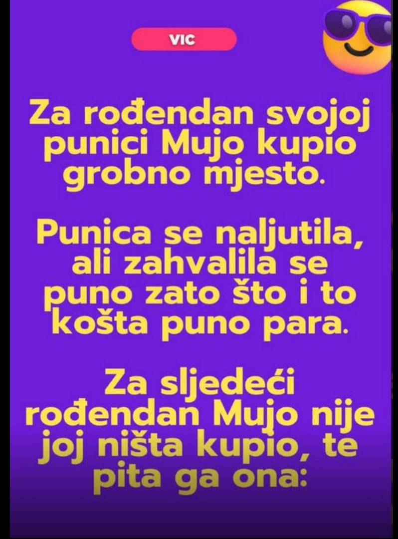 MUJO I POKLON ZA TASTU: