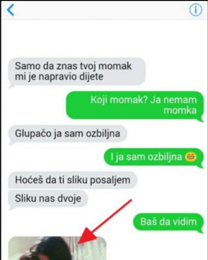 JAVILA MI JE DA JOJ JE MOJ DEČKO NAPRAVIO DIJETE: Kad mi je poslala sliku, SAMO SAM SE SRUŠILA!