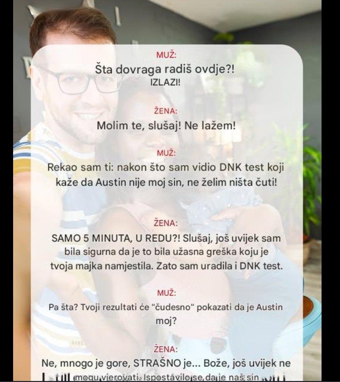 “DNK test koji nam je promijenio život: Priča o ljubavi, istini i porodici”