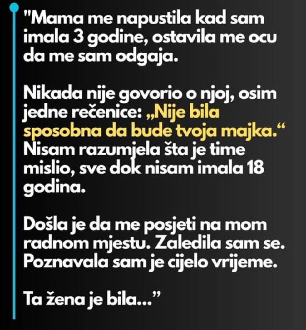 Majka iz sjene: Istinita priča o ženi koja je ostala blizu svog djeteta iako ga je morala napustiti