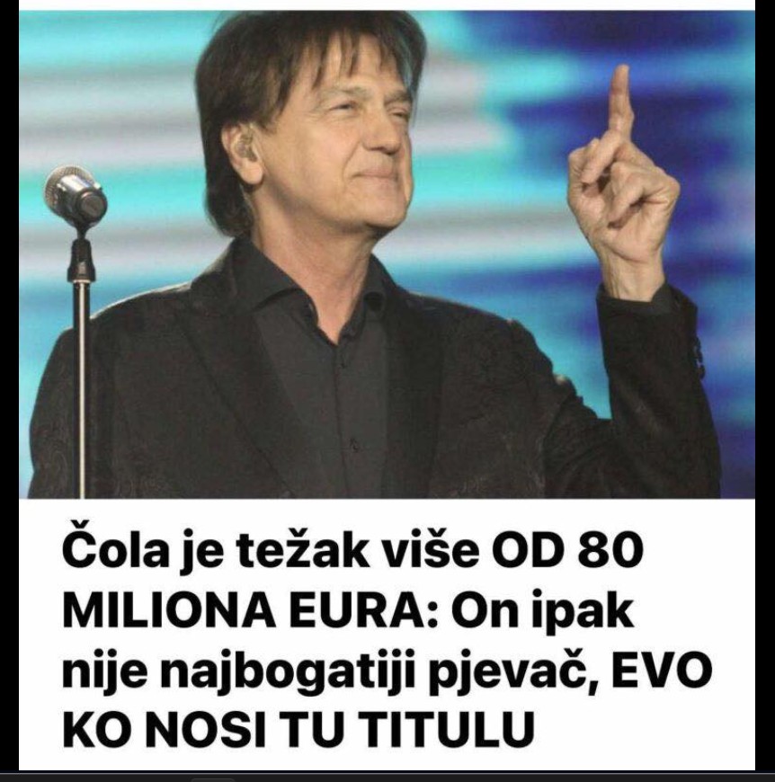 Koliko vrijede legende Balkana: Dino Merlin i Zdravko Čolić – priča o bogatstvu i uspjehu