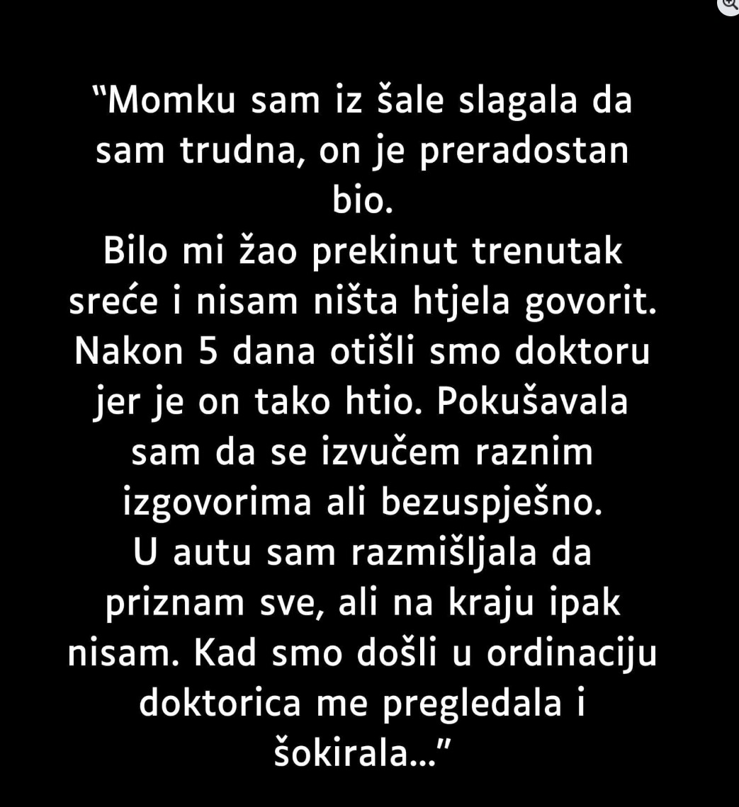 Iskrena priča: Iz šale sam rekla momku da sam trudna, a onda se to zaista dogodilo