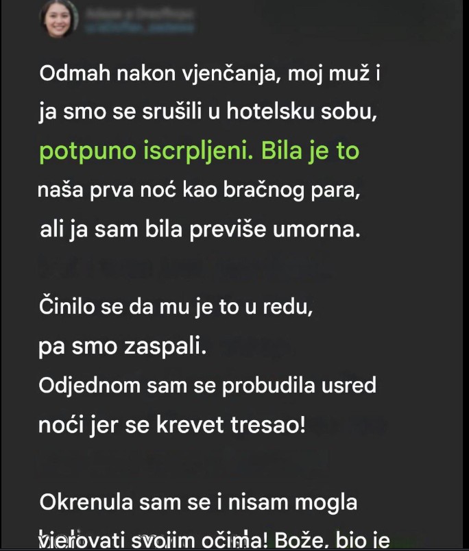 Noć vjenčanja krenula je neočekivanim putem – priča o tajnama, ljubavi i istini koja sve mijenja