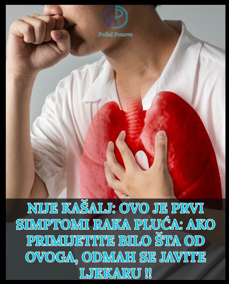 Prvi simptomi raka pluća koje ne smijete ignorisati: Kako na vrijeme prepoznati upozoravajuće znakove i zaštititi zdravlje