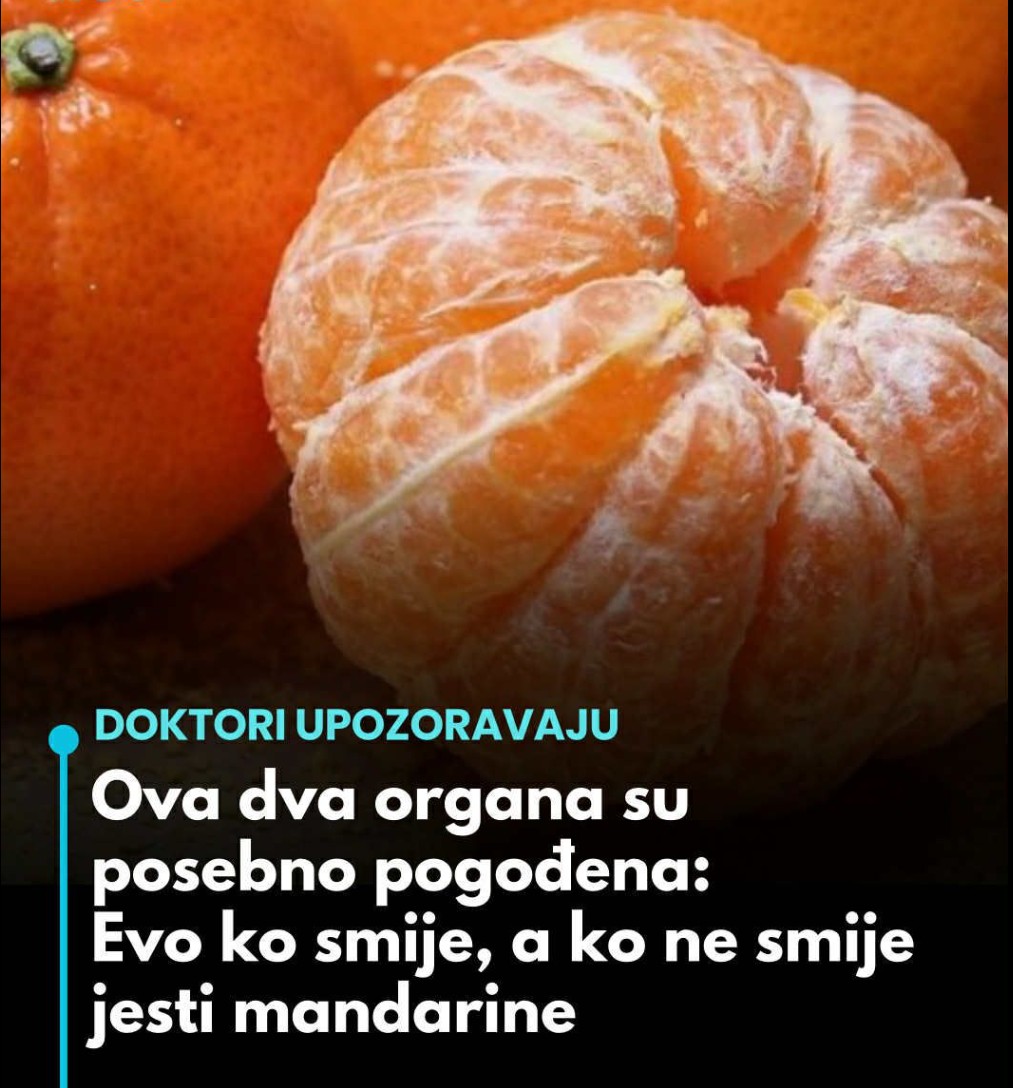 Mandarine – zdrava voćka s mjerom: Ko treba, a ko ne treba da ih jede