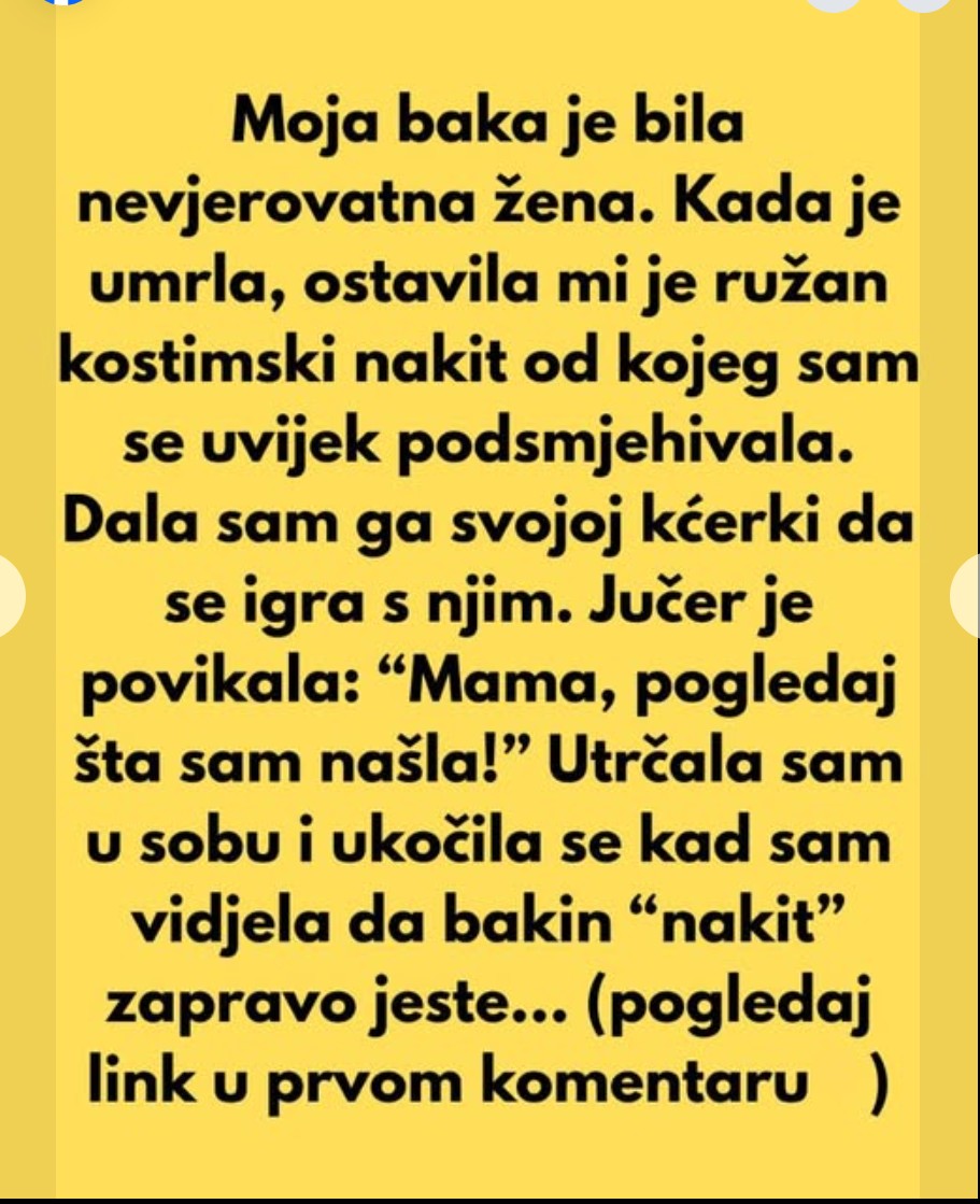 Skriveno nasljeđe: Kako je obična ogrlica postala porodično blago