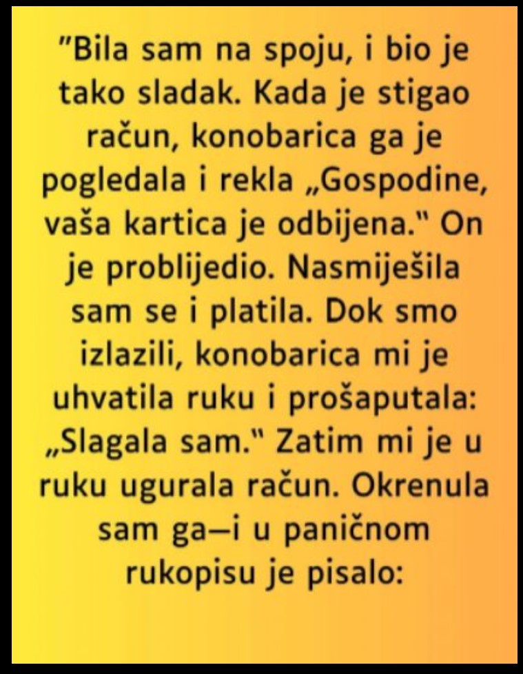 Kad intuicija i empatija spasu situaciju: Važnost opreza pri upoznavanju