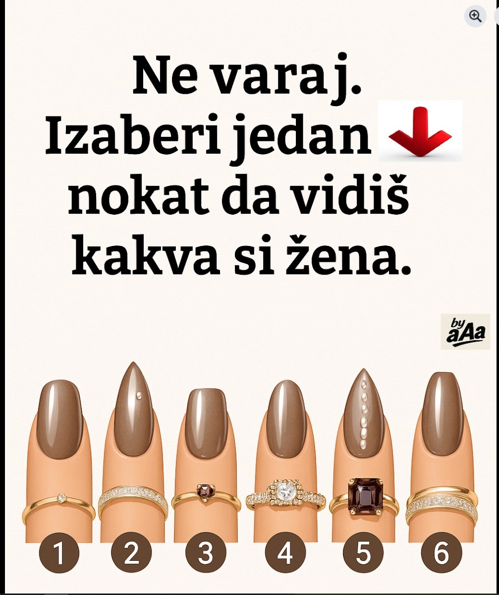 💅Šta oblik i stil noktiju otkrivaju o vašoj ličnosti
