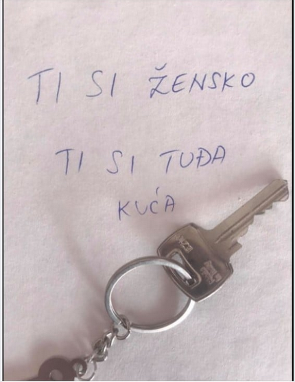 Ti si žensko, ti si tuđa kuća”