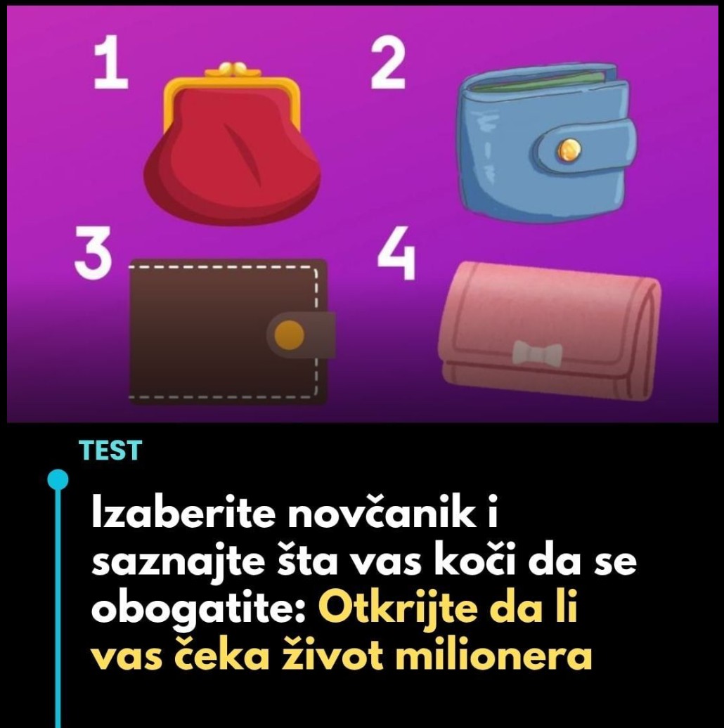 Izaberite novčanik i otkrijte šta vas koči da se obogatite