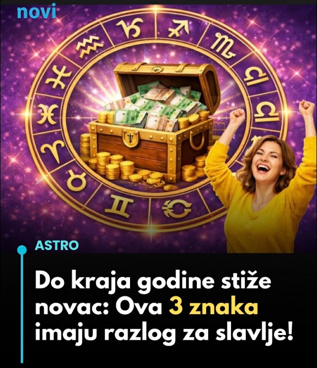 Kraj godine i finansijska iznenađenja: Tri horoskopska znaka kojima se može osmijehnuti sreća