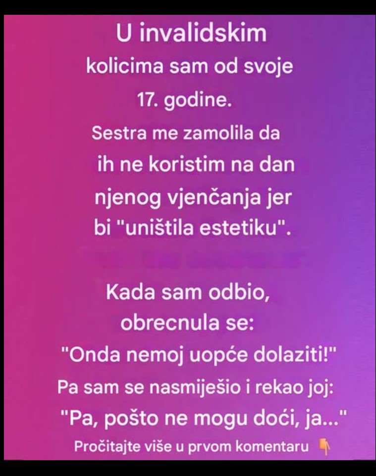 Kada sam izabrala dostojanstvo umjesto pozivnice