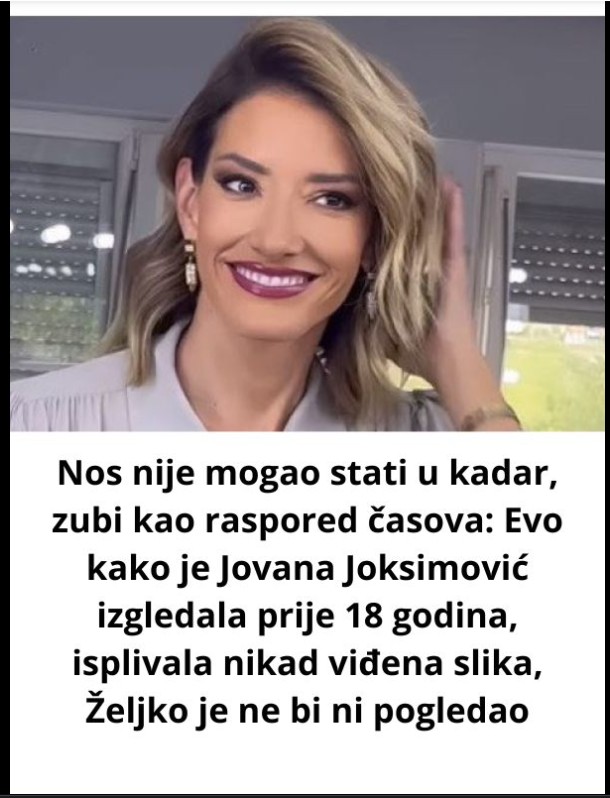 Tema koja dijeli javnost: Zašto se izgled Jovane Joksimović ponovo našao u centru pažnje