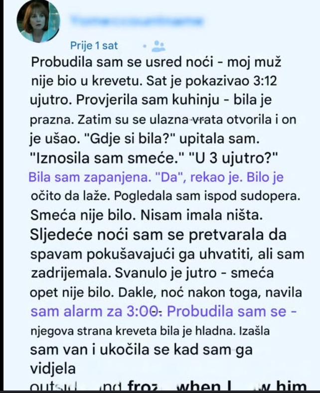 Moj muž je počeo da iznosi đubre usred noći – istina koju sam otkrila promenila je moj život