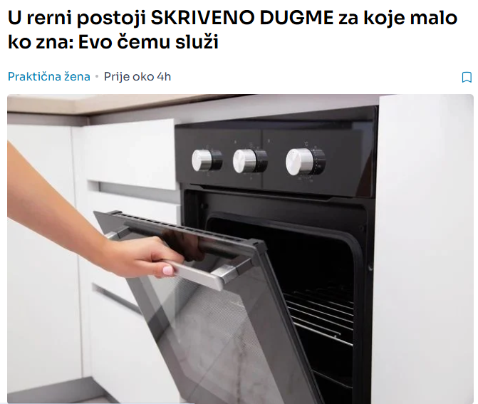 U rerni postoji SKRIVENO DUGME za koje malo ko zna: Evo čemu služi