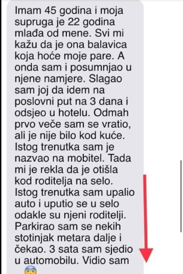 “Moja supruga ima 23 godine, a 45”