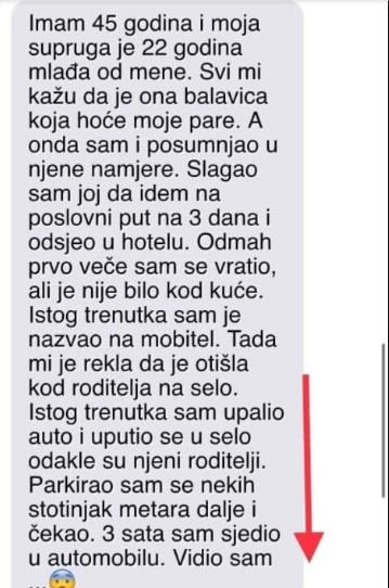 “Moja supruga ima 23 godine, a 45”