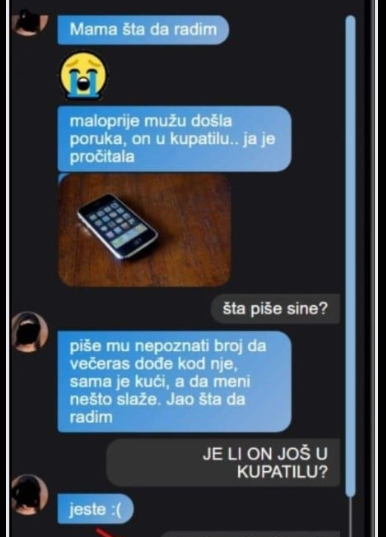 MUŽU DOŠLA PORUKA OD LJUBAVNICE, odmah sam pročitala i javila mami: Dala mi je ovaj savjet, DA LI DA JE POSLUŠAM?