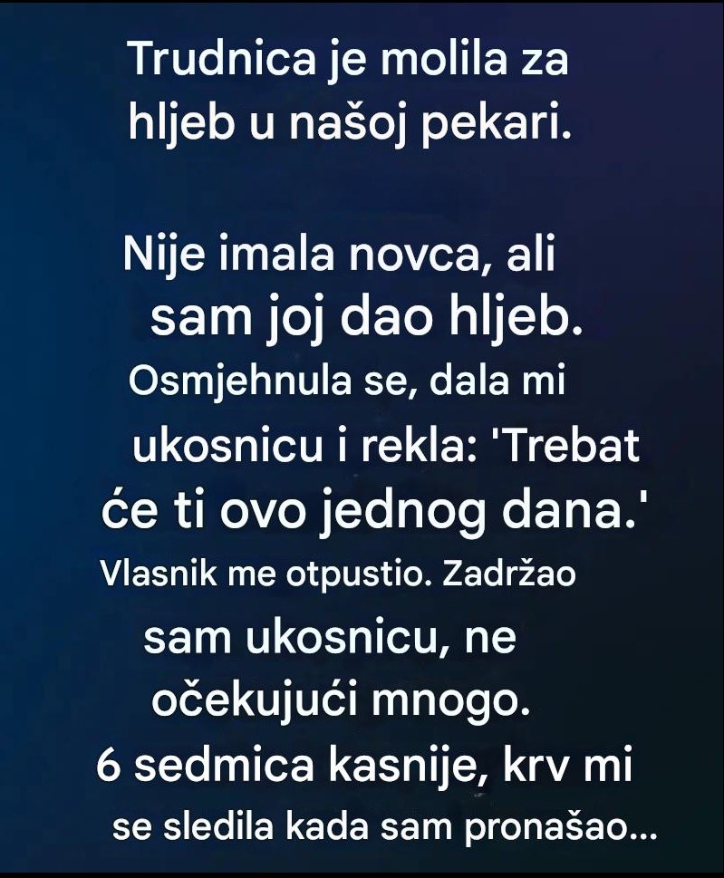 Dar koji se vratio: Kako se jedan jednostavan čin saosećanja vratio punim krugom