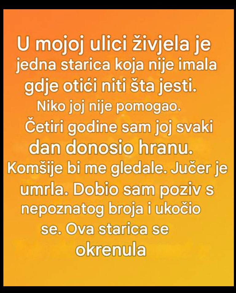 Tihi gest koji mijenja život – priča sa Maple ulice