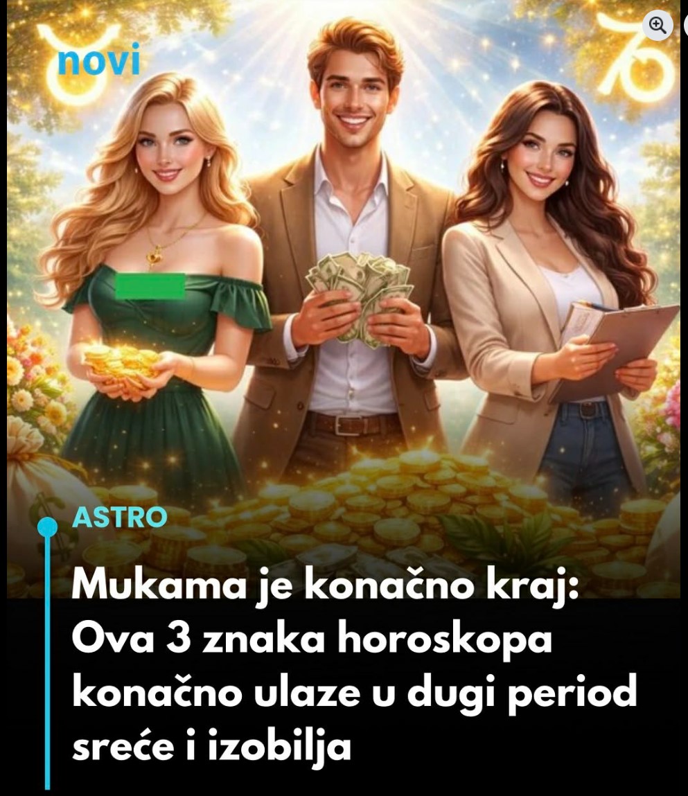 Kraj teškog perioda: Tri horoskopska znaka ulaze u fazu stabilnosti sreće i obilja