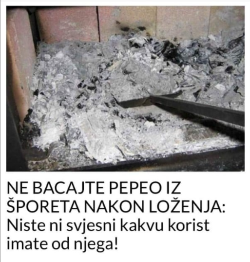 NE BACAJTE PEPEO IZ ŠPORETA NAKON LOŽENJA: Niste ni svjesni kakvu korist imate od njega!