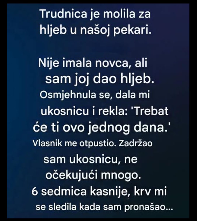Dobrota koja se vraća: priča o jednom hlebu i novom početku