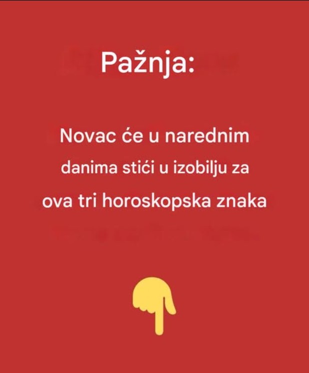 Tri horoskopska znaka kojima astrološki period donosi finansijske prilike
