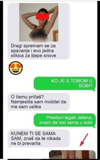 MOJA SUPRUGA JE NA POSLOVNOM PUTU I POSLALA MI JE SLIKU IZ HOTELSKE SOBE: Kad sam joj ja poslao SLIKU SAMO JE POČELA PLAKATI, gotovo je!